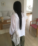 Tskin See-through Linen Hooded Cardigan