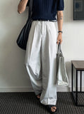 One Tuck Wide Fit Slacks