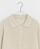 Kdanro Collar Knit Cardigan