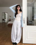 Bubble Lace Shirred Sleeveless