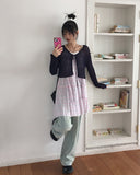 Dope See-Through Rib Crop Strap Bolero CD