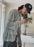 Pub Summer See-through Knit Cardigan