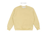 Sealing double-layered overfit sweatshirt