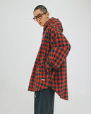 [AG] Huge Check Hoodie Shirt