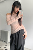 mita off shoulder knit