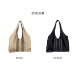 MERIDIEN Nylon Shoulder Bag