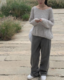 Sani mongle loose fit knit