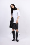 string long rain boots