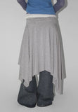 SIDE STUD FLARE DENIM
