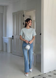 Waltz Slim Bootcut Denim Pants