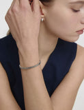 [Premium Plating] Ice Block Cuff Bangle
