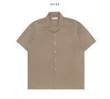 Morgan open short sleeve shirt