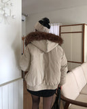 Mer Cape Duffle Fur Jumper