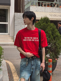 Poit Lettering Short Sleeve T-shirt