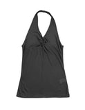 Wishia See-through Twisted Halter Top