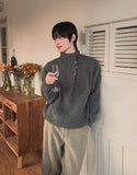 Cleo Half-Neck Snap Knit