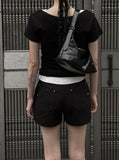 Cheese Deep V-Neck Tee