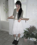 Motin Lace Three Quarter Cardigan