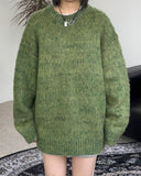 Blan Brush Round Knit