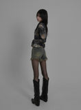 [ EEUN MADE ] Brick Mesh Tee