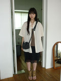 Must Dot Banding Midi Skirt
