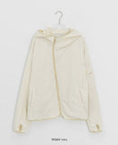 [unisex] Oranne Warmer Hood Fleece Zip-Up