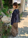 [Unisex] Claire Pintuck Balloon Wide Pants