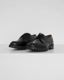 U-tip lace-up shoes