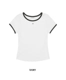 W Basic Ringer T-shirt