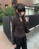Nihi Shirring Wrap Hood T-shirt
