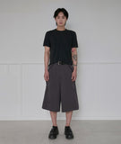 Asymmetrical Bermuda Shorts