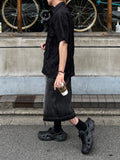 Mood Wrinkle Half Shirt