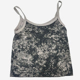 Marble Pattern Crop Top