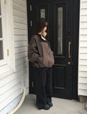 Ohen Color Matching Collar Field Jacket