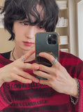 [LAN ARCHIVE] Lettering Stripe Knit