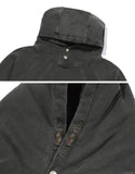 Indie Embroidered Snap Pigment Hoodie