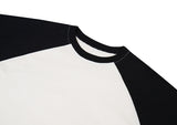 CHECK CAT Vintage Raglan Long Sleeve T-Shirt