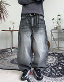 Reuben Slub Balloon Denim Pants