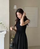 Cezanne flare banding sleeveless one piece