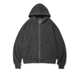 Vintage Pigment Balloon Fit Hood Zip-Up