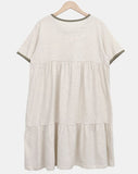Dason Henley Neck Short Sleeve One Piece