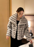 Lawford Eco Fur Shawl Collar Jacket