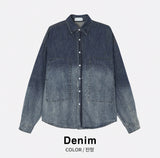 Gradation Denim Shirt