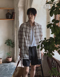 Shua Linen Check Shirt