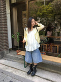 Yudan Denim Bermuda Pants