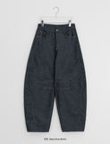 Pmu Curved Raw Denim Balloon Wide Pants