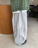 Saka cut banding string balloon cargo pants