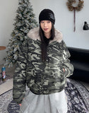 DS Raccoon Camo Hooded Padding