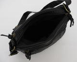 Eater Vintage Two Zipper Mini Shoulder Cross Bag