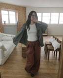 [MADE] Jeto Pigment Washing Button Pocket Two-Way Pants